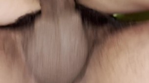 Fucking my coworker’s natural pussy on the desk