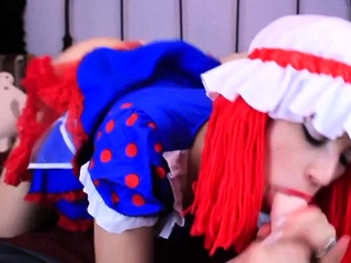 BrookelynneBriar Dollys Sloppy Blowjob