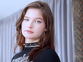 FIRST DAP & ATTEMPTED ANAL FISTING! Beautiful teen Yanik with