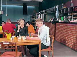 HUNT4K. Fucking dirty sex in the clean WC