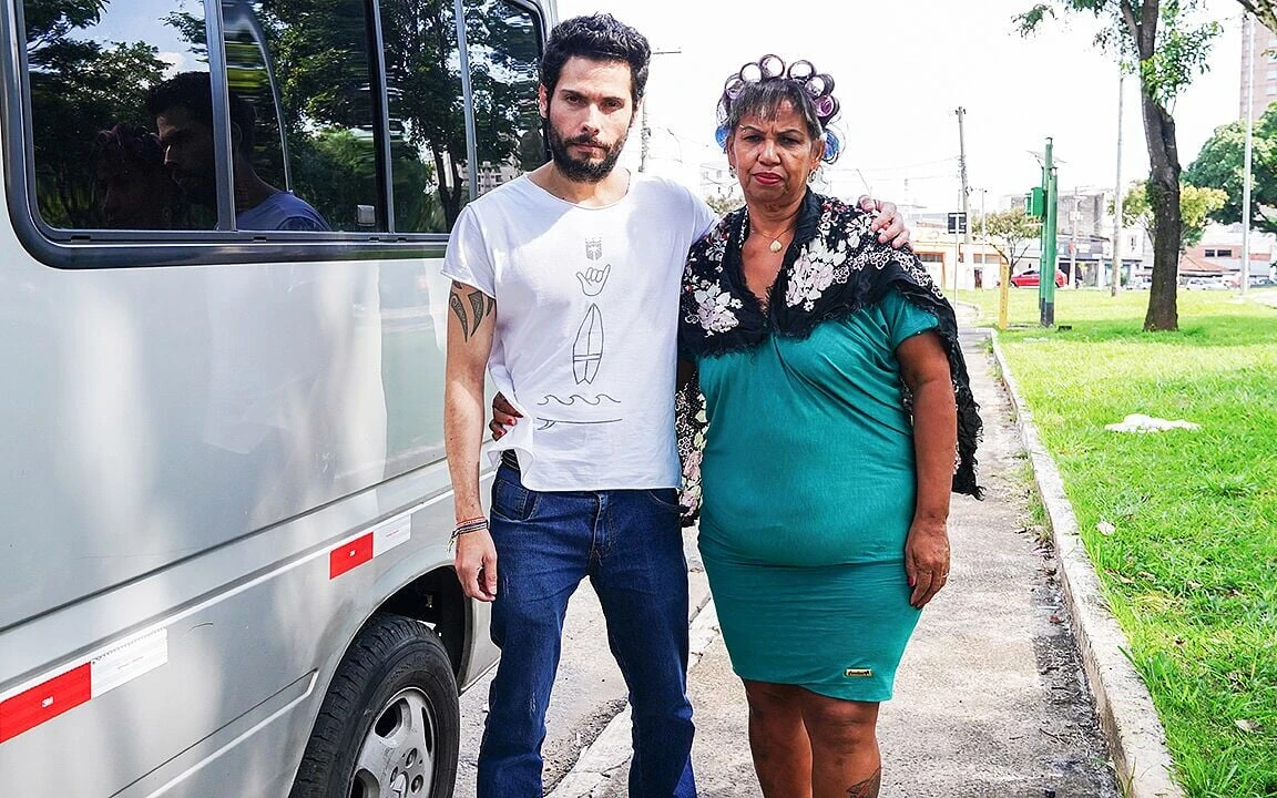 Big Belly Grannys First Anal Threesome in a Van