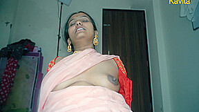 Desi Indian Kavita Close Up Fuck With Hairy Pussy And Happy Riding