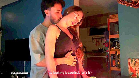 Intense And Passionate Romantic Sex From A Real Couple Ends With A Creampie