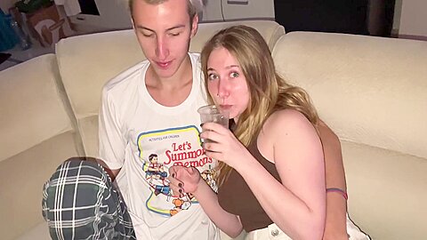 At The Party, My Boyfriend And I Tried Our Friends