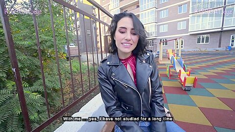 Cum On Me Like A Pornstar Pickup Student 18+ On The Street And Banged