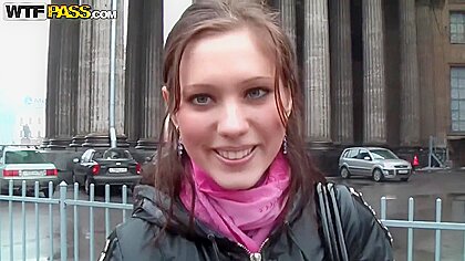 Horny Blonde Russian Teen 18+ Blowjob Fucking