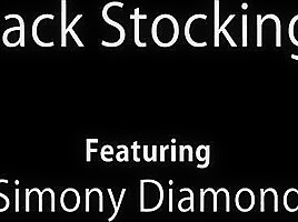 Black Stockings With Simony Diamond