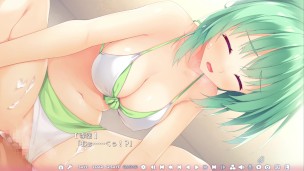 【#47.5 天使☆騒々 RE-BOOT！実況】水着姿のオリエに騎乗位で生中出ししてしまい・・・(オリエルートHシーン)ゆずソフトエロゲー Hentai game Tenshi☆Souzou RE